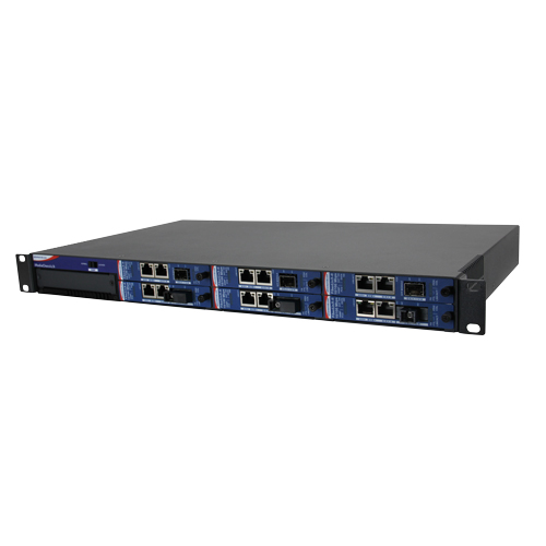 Managed Modular 6-slot Media Converter Chassis,  2 AC Power (also known as MediaChassis 850-10953-2AC)